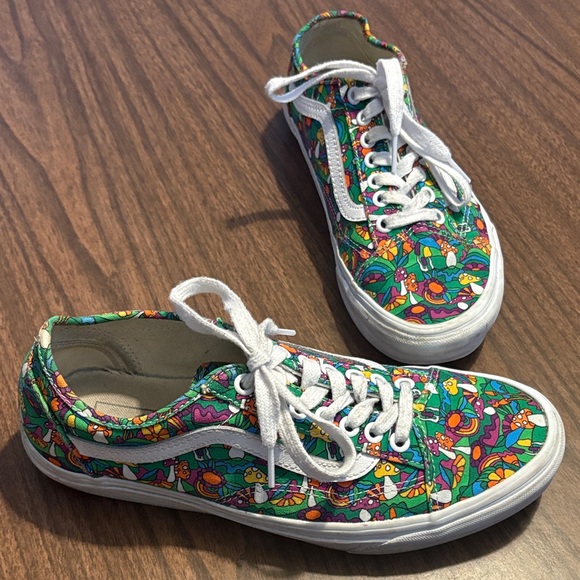 Vans Shoes - Vans Old Skool Tapered Mushroom Floral Shoes Men’s 7.5 Womens 9 Sneakers